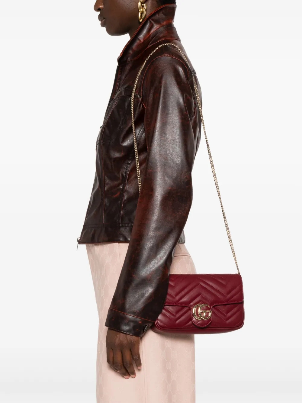 Gucci mini Marmont cross body bag
